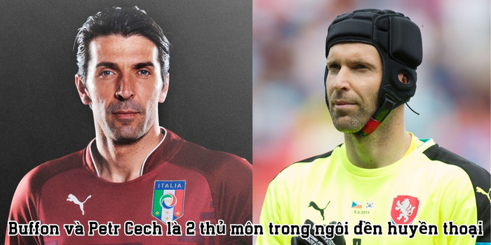 Buffon và Cẹch những thủ môn trong ngôi đền huyền thoại
